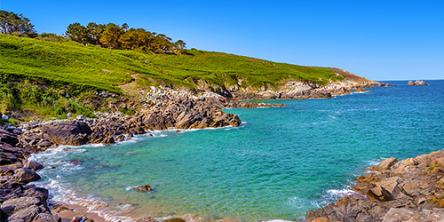 Camping dans le sud du Finistère