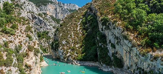 Camping dans les Gorges du Verdon