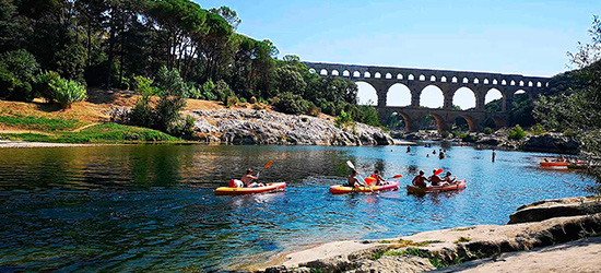 Camping 4 étoiles Les Gorges du Gardon dans le Gard