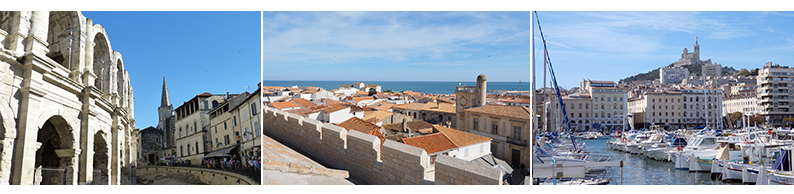 Les villes à visiter dans les Bouches-du-Rhône